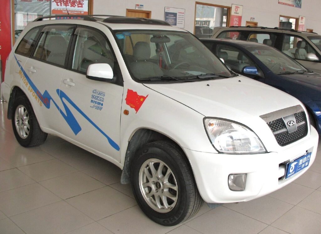 SUV Chery Tiggo, da linha de utilitários esportivos da marca