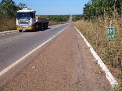 Mãe e filho morrem após caminhonete capotar na BR-153 em Itumbiara (GO)