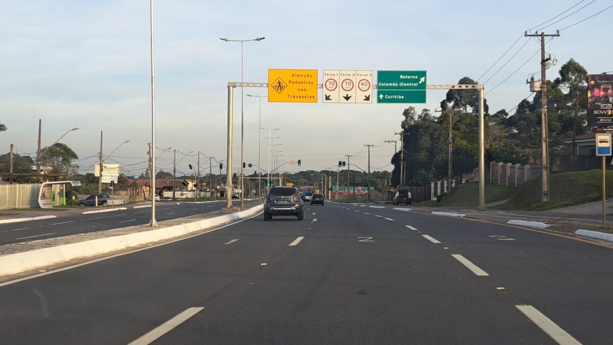Via Araucária libera segundo maior viaduto do Contorno Norte, na PR-418