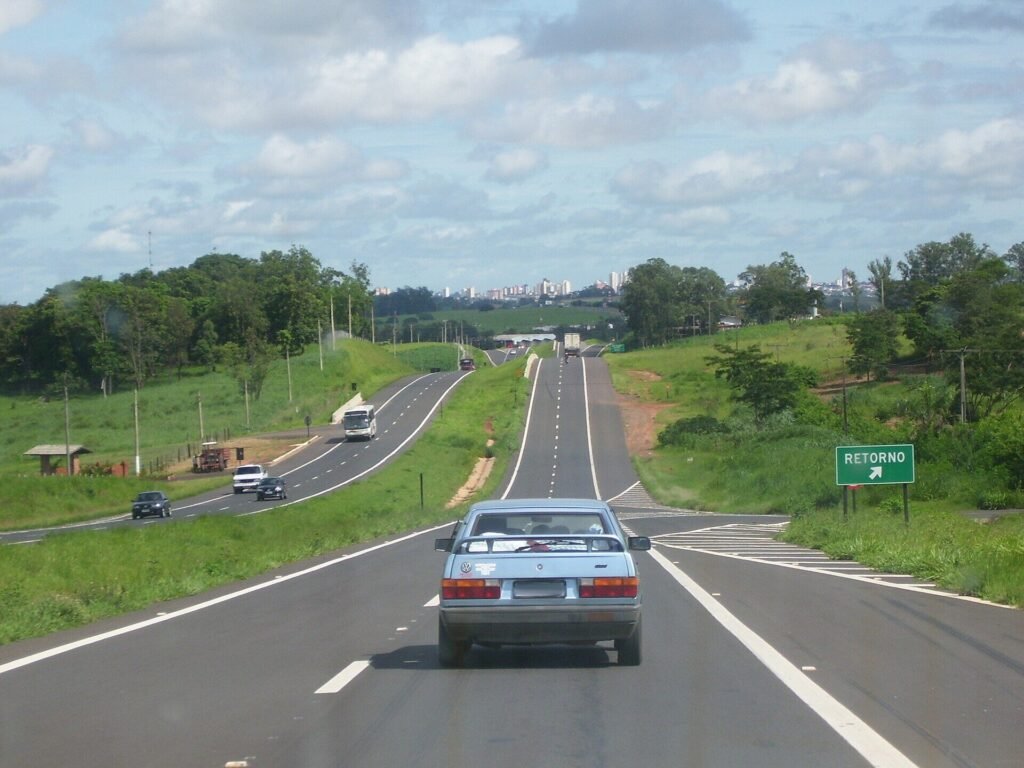 Trecho da Rodovia Raposo Tavares