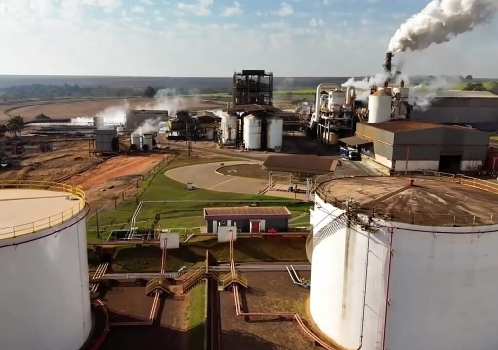 Unidade da Raízen em Araçatuba (SP), em imagem de arquivo