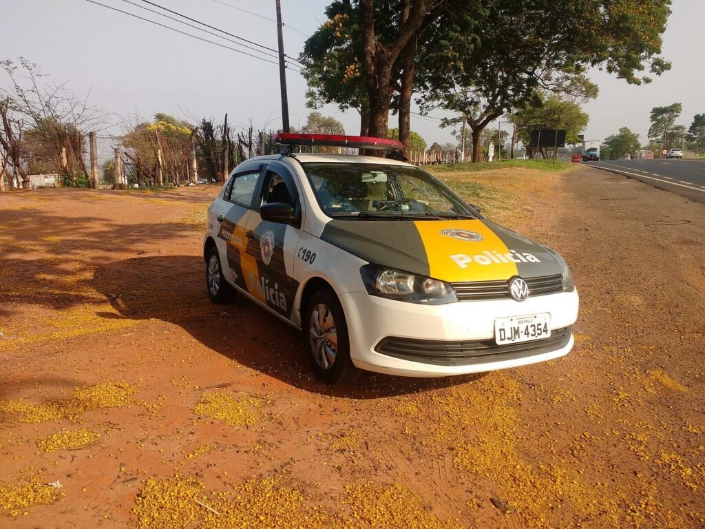 Viatura da Polícia Militar Rodoviária