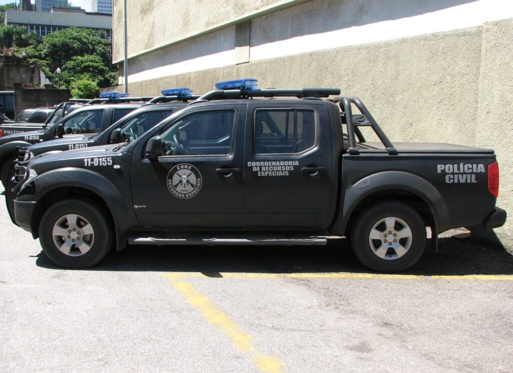 Viatura policial da CORE, em 2011