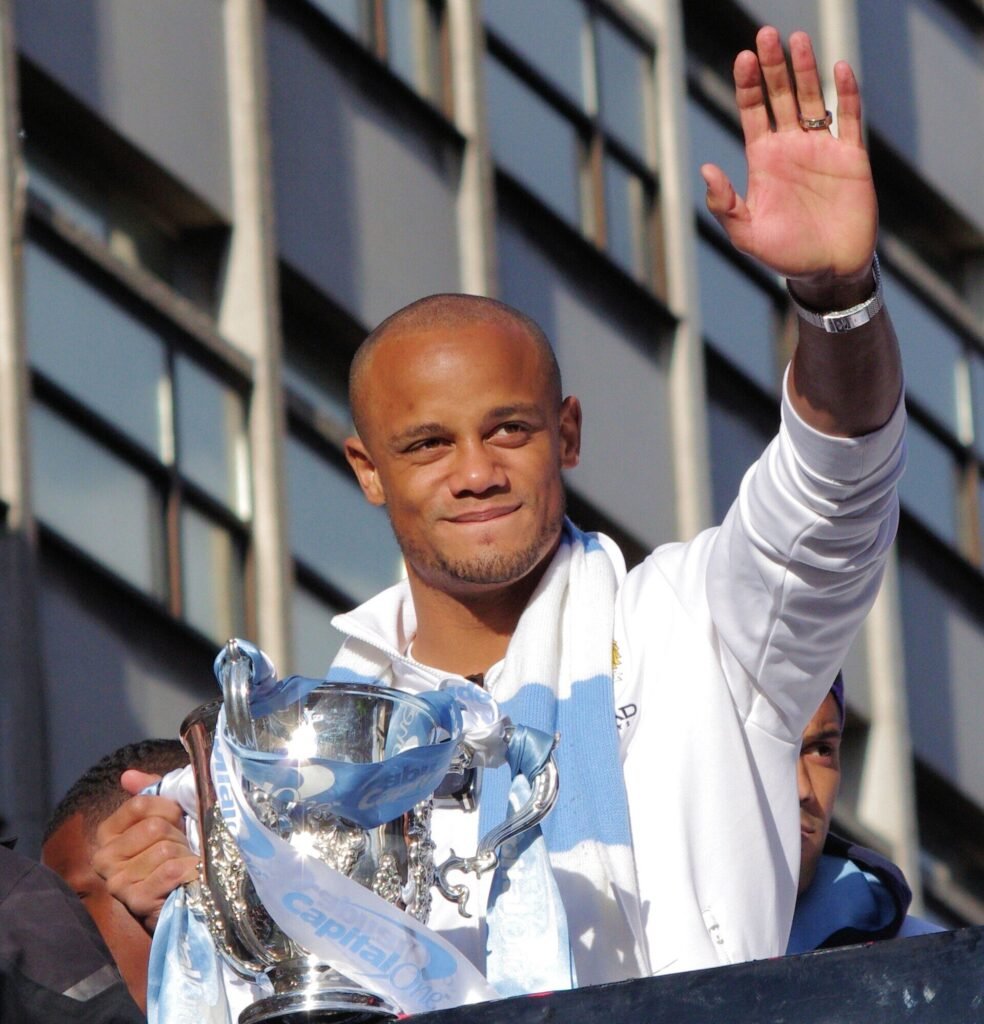 Vincent Kompany em desfile em 2014, em foto de arquivo