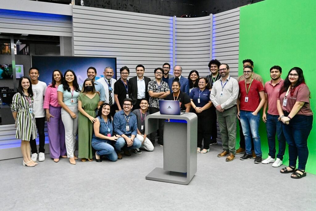 Visita ao Grupo Rede Amazônica, em Manaus