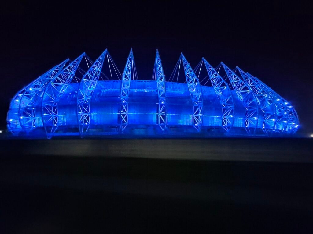 Vista da Arena Castelão, em Fortaleza