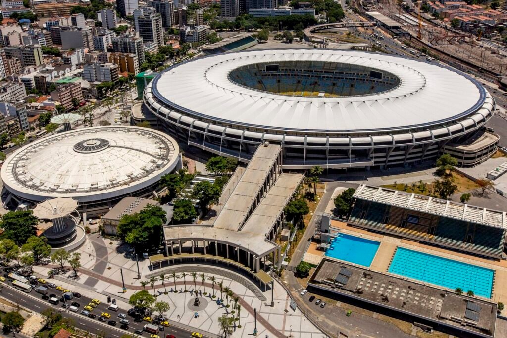 Vista do Maracanã, em imagem de 2014