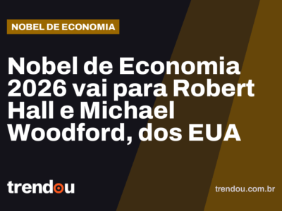 Nobel de Economia 2026 vai para Robert Hall e Michael Woodford, dos EUA