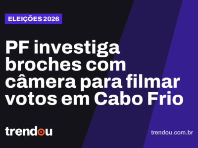 PF investiga broches com câmera para filmar votos em Cabo Frio