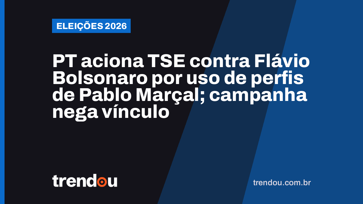 PT aciona TSE contra Flávio Bolsonaro por uso de perfis de Pablo Marçal; campanha nega vínculo