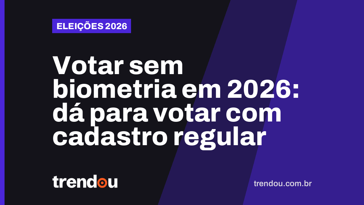 Votar sem biometria em 2026: dá para votar com cadastro regular